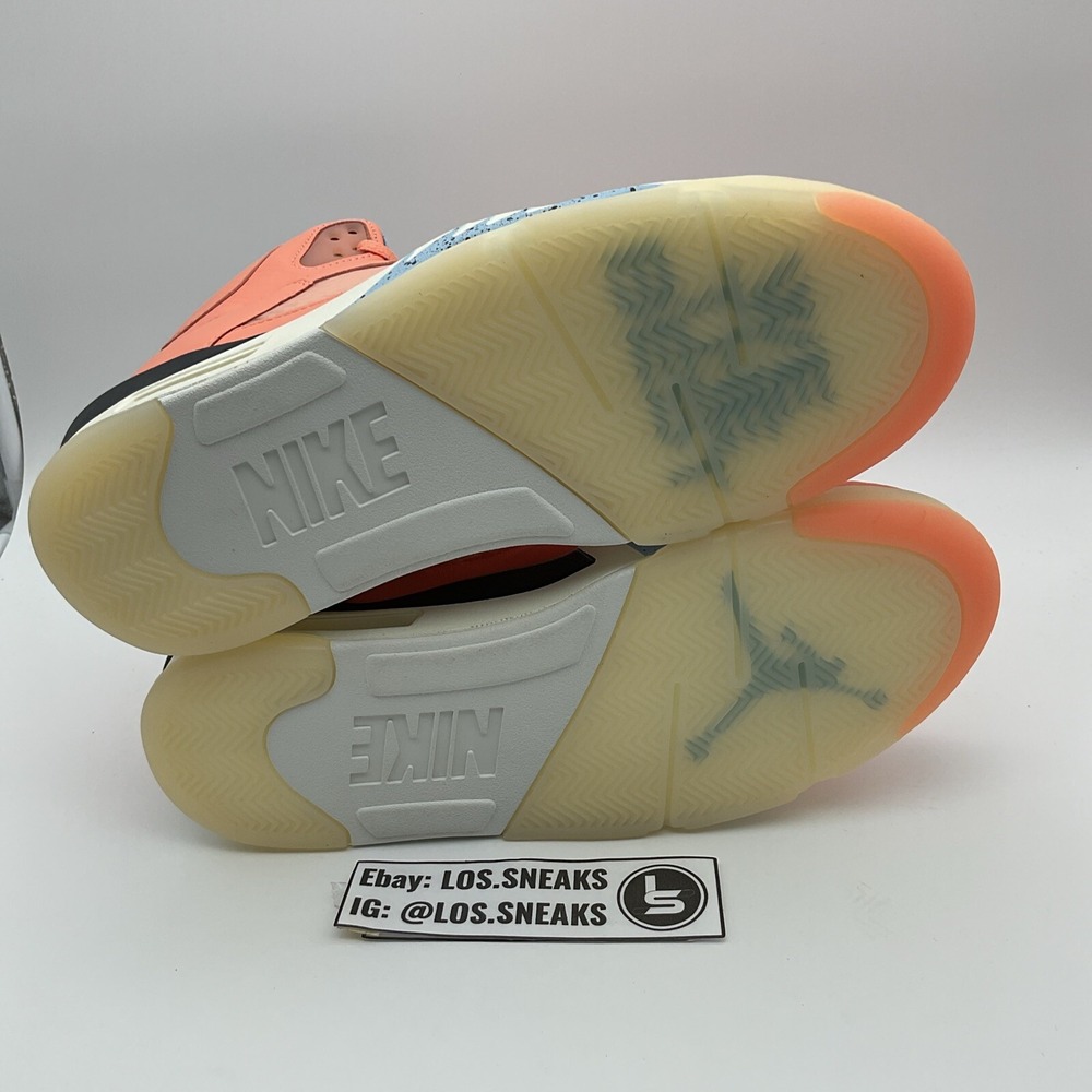 Size 10.5 - Jordan 5 Retro x DJ Khaled Mid We The BestCrimson Bliss (DV4982-641) - Picture 7 of 9